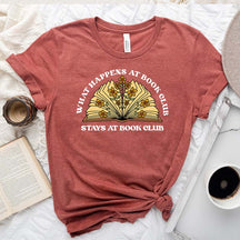 Stays At Book Blub T-Shirt