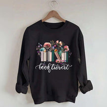 Booktrovert Book Wildflowers Sweatshirt