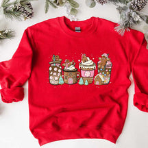 Gingerbread Christmas Coffee Sweatshirt