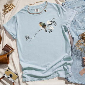 Botanical Bird Lover T-Shirt