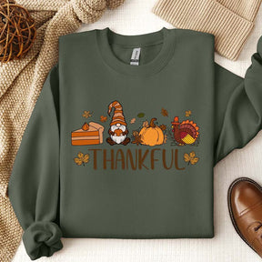 Thanksgiving Gnome Turkey Sweatshirt