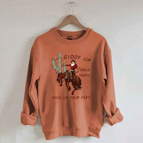 Cowboy Christmas Sweatshirt