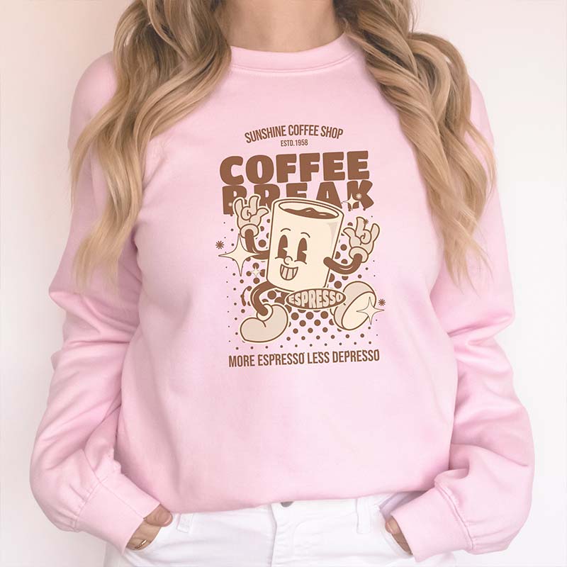 More Espresso Less Depresso Sweatshirt