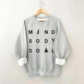 Mind Body Soul Yoga Sweatshirt