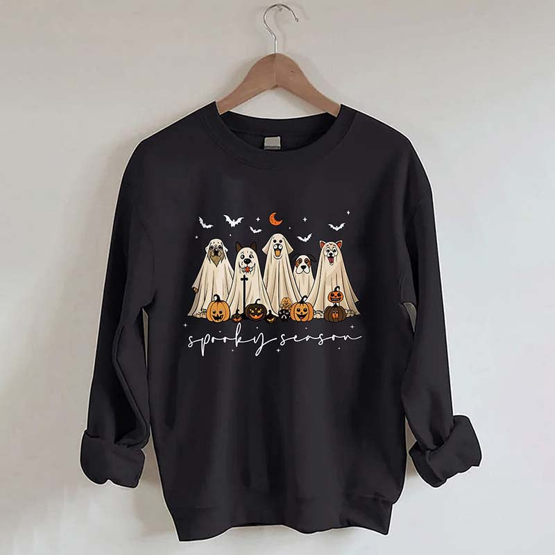 Spooky Season Dog Moon Sweatshirt