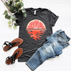 Grapefruit  Fruit Lover Bloody Orange T-Shirt