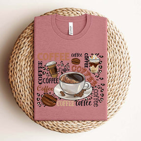 Retro Coffee Lover Funny T-Shirt