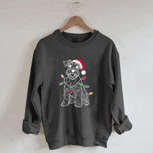 Miniature Schnauzer Christmas Sweatshirt