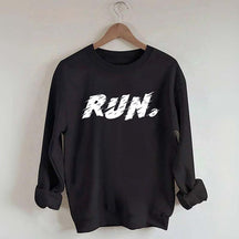 Marathon Runner Gym Workout Sweatshirt