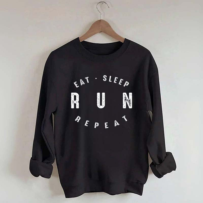 Eat Sleep Run Runner Sweatshirt