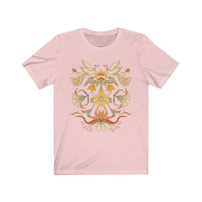 Pastel Floral Bird T-Shirt