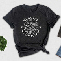 Glacier National Park Hiking T-Shirt