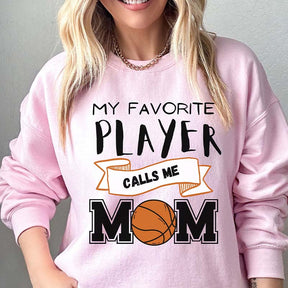 Basketball Mom Minimalist Sweatshirt