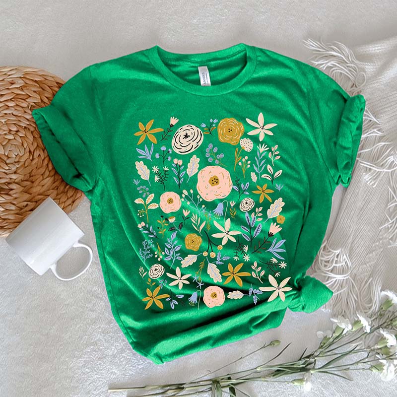 Florist Wild Flowers Gardener Gift T-Shirt