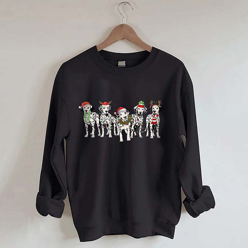 Christmas Dalmatian Sweatshirt