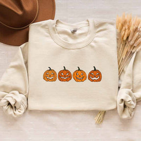 Pumpkin Jack-o-Lantern Halloween Sweatshirt