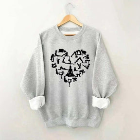 Heart Yoga Movements Sweatshirt