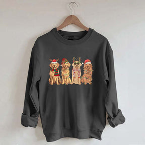 Golden Retriever Christmas Sweatshirt