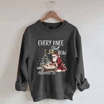 Every Knee Shall Bow Sweatshirt