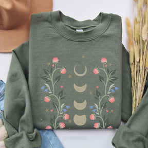 Boho Moon Spiritual Sweatshirt