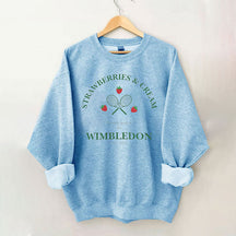 WIMBLEDON Strawberries & Cream Tennis Sweatshirt