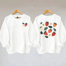 Strawberry Fruit Market Aesthetic Sweatshirt