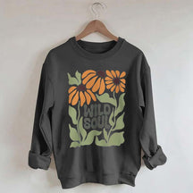 Boho Floral Wild Soul Sweatshirt