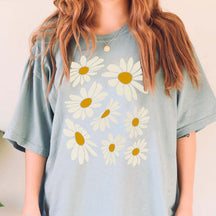 Retro Unique Modern Flower T-Shirt