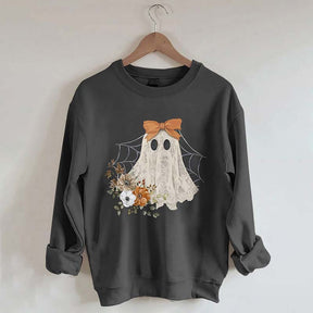 Halloween Lace Ghost Sweatshirt