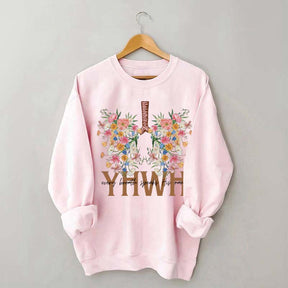 YHWH Flower Sweatshirt