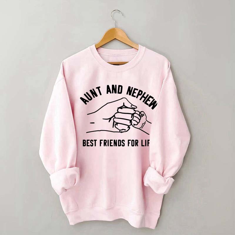 Aunt Nephew Fist Bump Sweatshirt