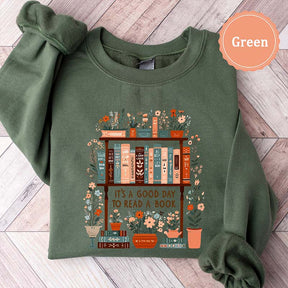 Retro Teacher Bookish Sweatshirt