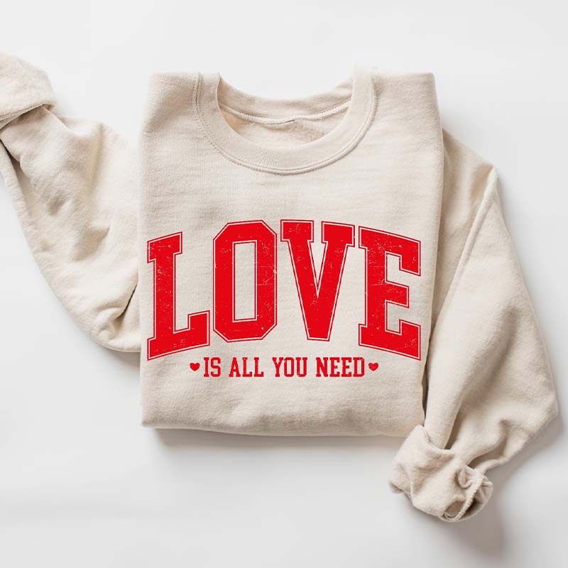 Love Valentines Sweatshirt