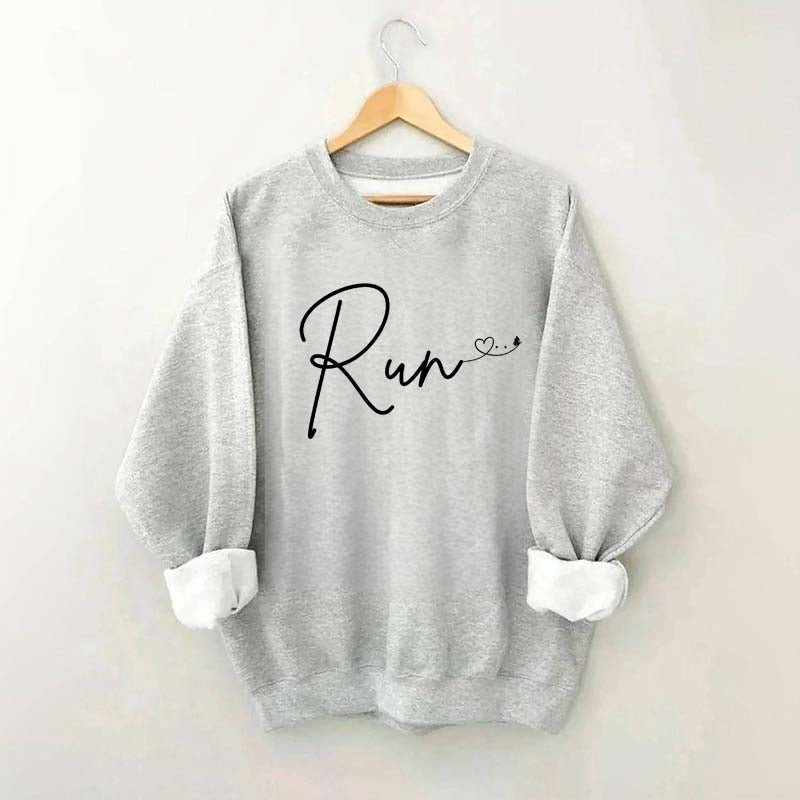 Outdoor Run Running Merch Sweatshirt