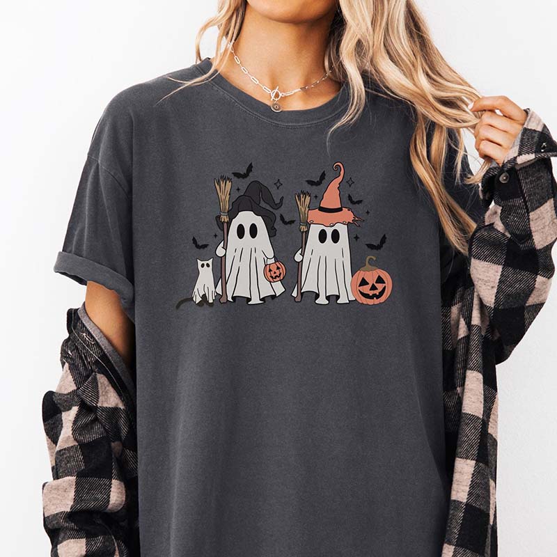 Halloween Ghost Cute Fall Halloween T-Shirt