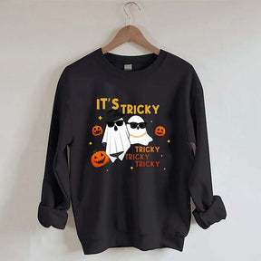 It's Tricky Tricky Tricky Halloween Sweatshirt