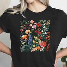 Wildflowers Plant Mom Cottagecore T-Shirt