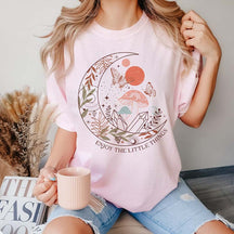 Mystic Moon And Sun Boho Celestial T-Shirt