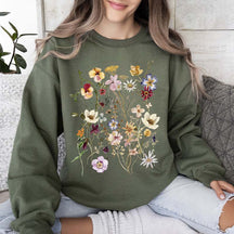 Meadow Pressed Flower Sweatshirt