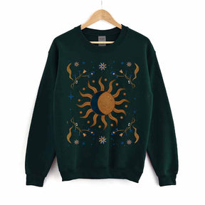 Sun And Moon Vintage Vibe Sweatshirt