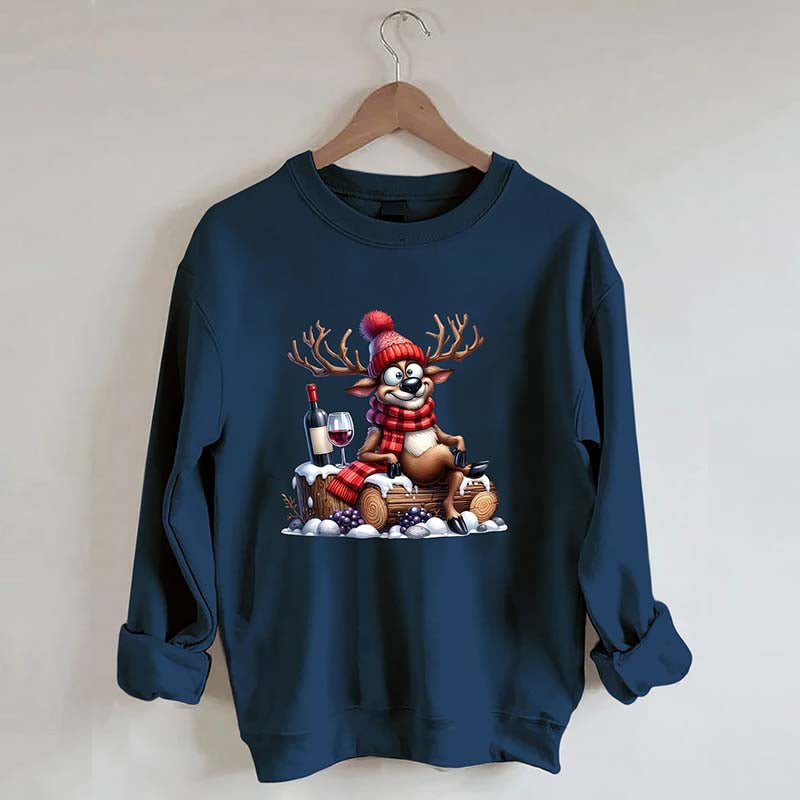 Funny Christmas Reindeer Sweatshirt