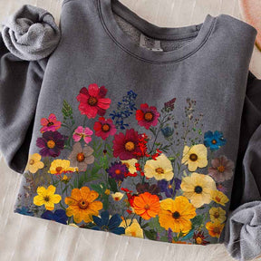 Comfort Colors Boho Garden Botanical Sweatshirt