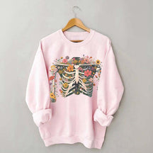 Rib Cage Cottagecore Wildflower Sweatshirt