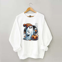 Cute Ghost Halloween Sweatshirt