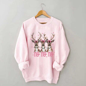 Ho Ho Ho Deer Sweatshirt