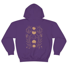 Celestial Moon Phase Hoodie