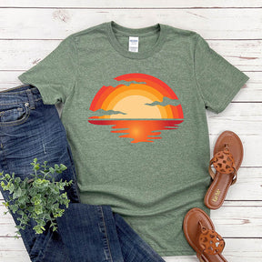 Sunset Sunshine Beach T-Shirt