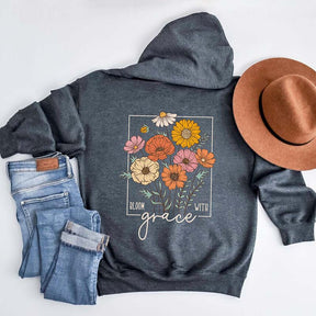 Aesthetic Bloom With Grace Hoodie