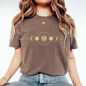 Moon Phase Boho Celestial T-Shirt