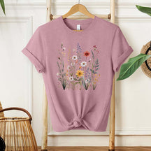 Wild Flower Meadow Nature Lover T-Shirt